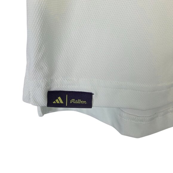 NWT adidas x Malbon Golf Polo Shirt in Crystal Jade - Picture 6 of 10